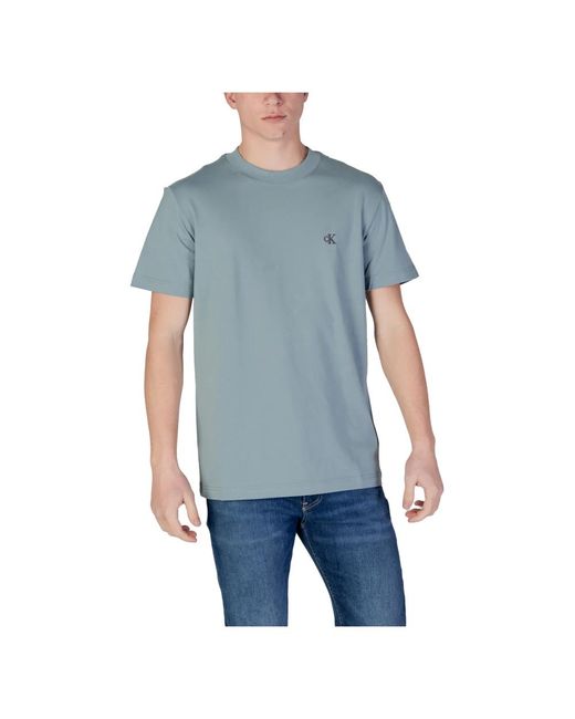 T-Shirts di Calvin Klein in Blue da Uomo