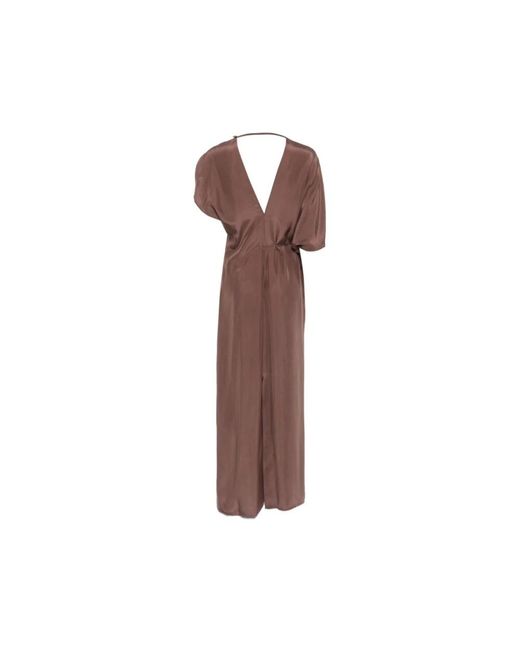 Alysi Brown Maxi Dresses