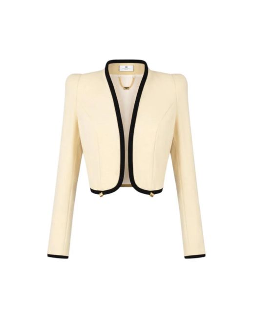 Elisabetta Franchi Natural Light Jackets