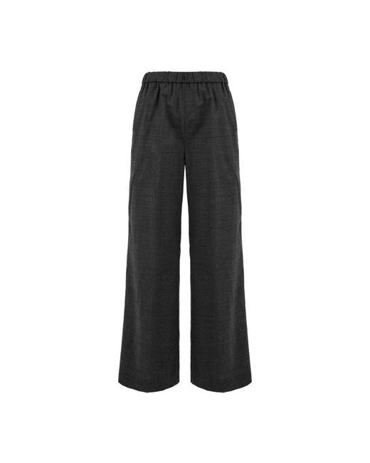 Aspesi Wide Trousers in het Black