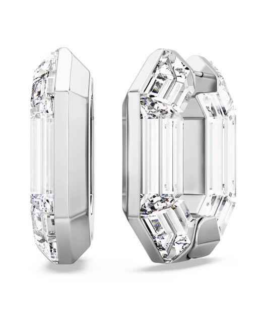 Swarovski Metallic Paar Creolen Lucent