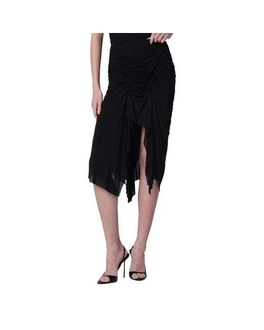 Francesco Murano Black Midi Skirts