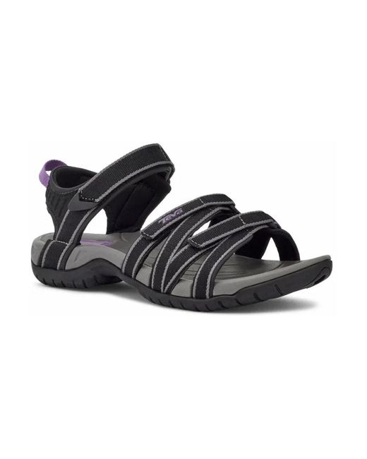 Teva Flat Sandals in het Black