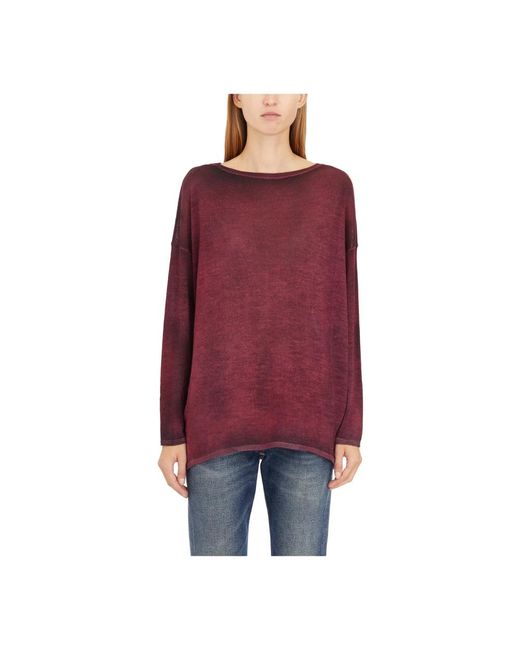 Cashmere Knitwear di Avant Toi in Red