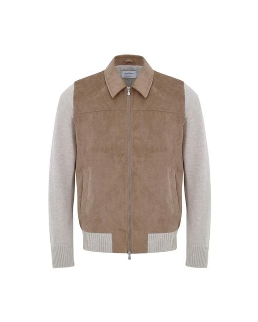 Gran Sasso Gray Cardigans for men