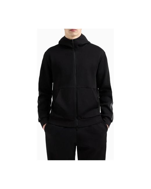 Zip-Throughs EA7 pour homme en coloris Black