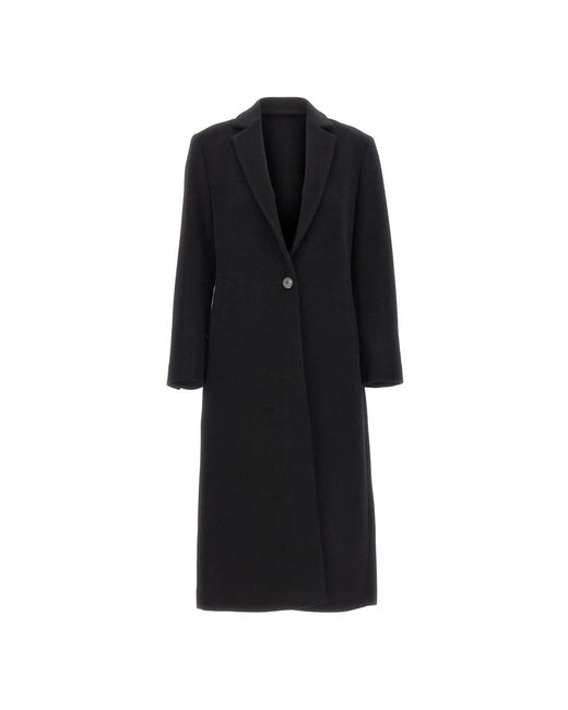 Marella Black Single-Breasted Coats