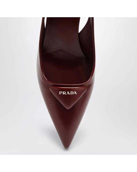 Prada Brown Decolleté