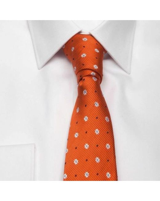Gents Krawatten in Orange für Herren