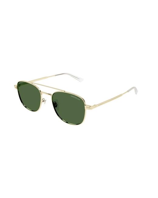 Montblanc Green Sunglasses for men
