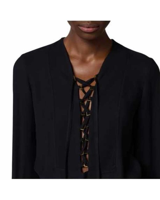 Elisabetta Franchi Black Blouses