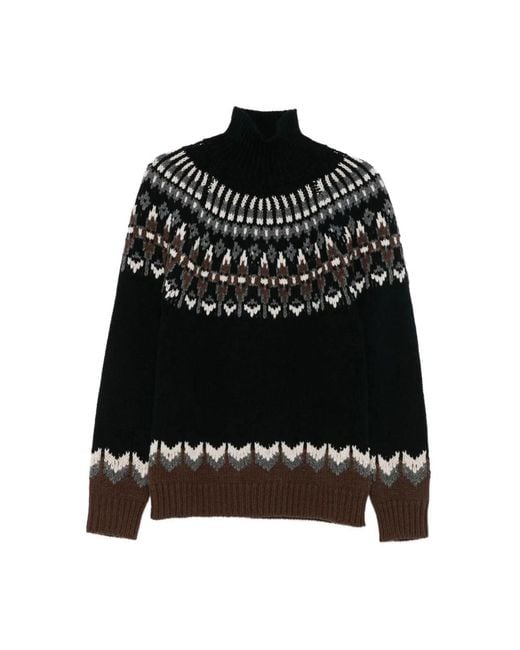 Dondup Black Turtlenecks for men