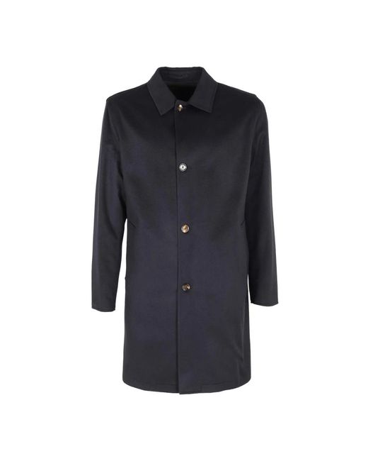 Single-Breasted Coats di KIRED in Blue da Uomo
