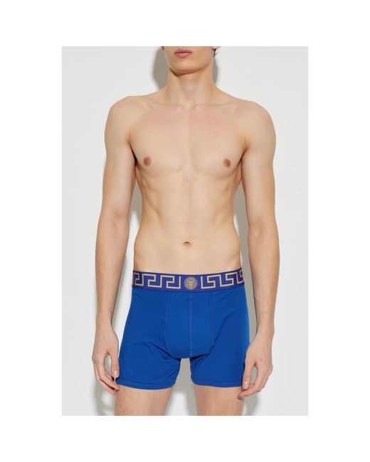 Bottoms Versace de hombre de color Blue