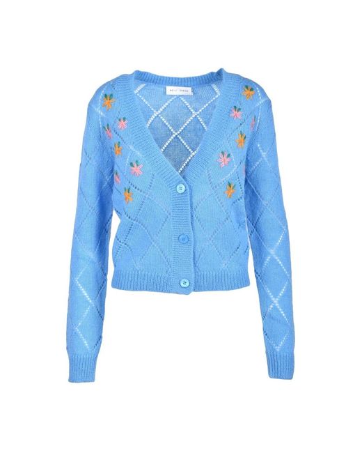 Cárdigan Celeste Para Mujeres, Mujer, Talla WEILI ZHENG de color Blue