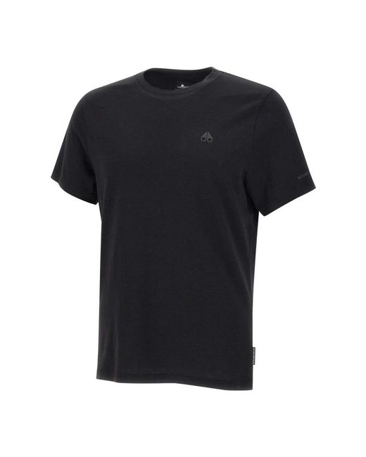 Moose Knuckles Black T-Shirts for men