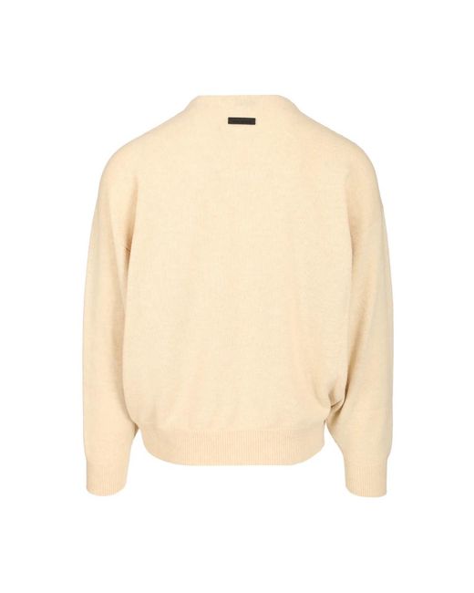 Fear Of God Natural Round-Neck Knitwear for men
