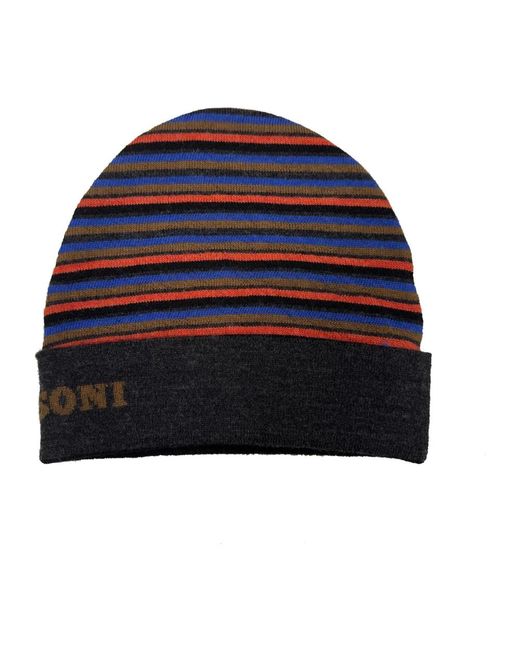 Missoni Caps in Blue für Herren