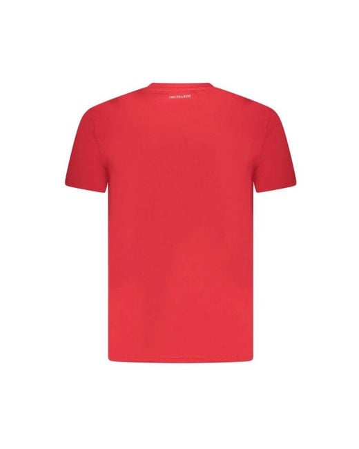 Trussardi Red T-Shirts for men