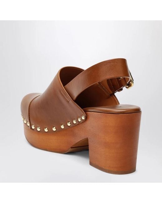 Clogs Chloé en coloris Brown