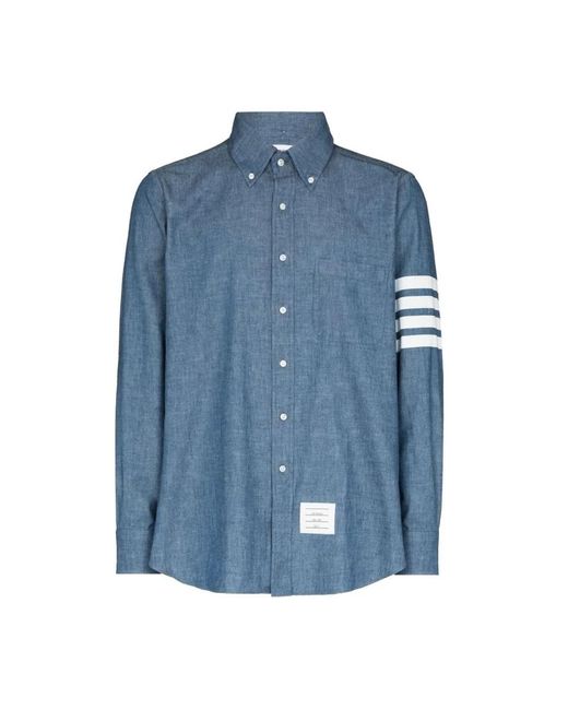 Thom Browne Blue Casual Shirts for men
