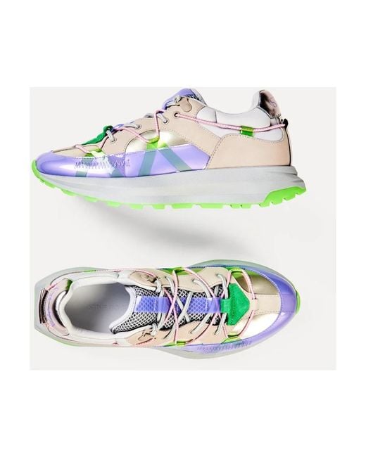 Stine Goya Blue Sneakers