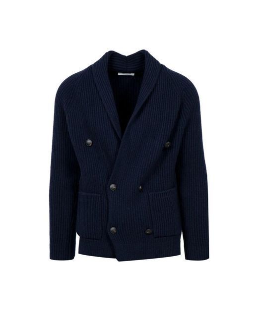 Gran Sasso Truien & Vesten ,Blauw ,Wol Sweaters Blauw in het Blue voor heren