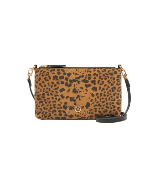 Pinko Brown Click Soft Horizontal M