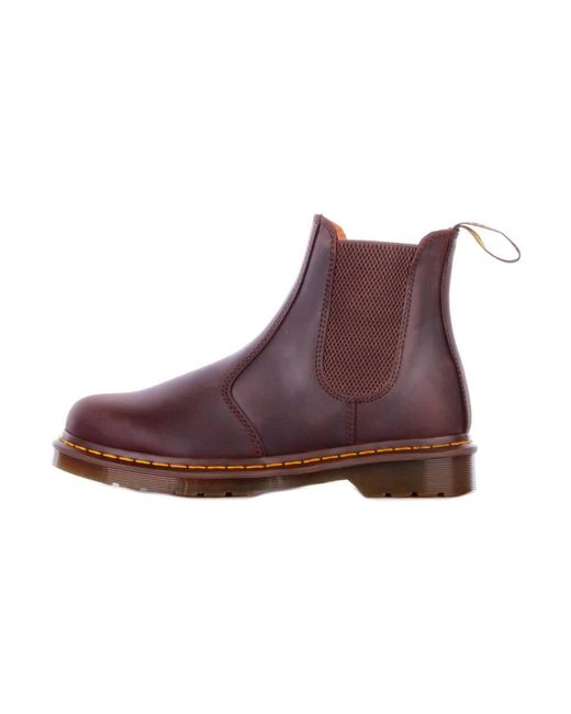 Dr. Martens Chelsea Boots in het Purple voor heren