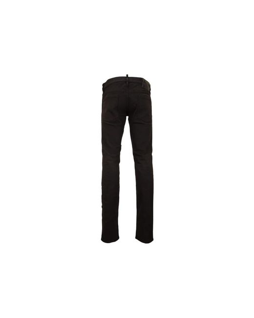 DSquared² Black Slim-Fit Jeans for men