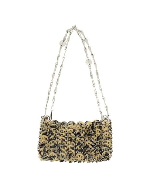 Rabanne Metallic Shoulder Bags