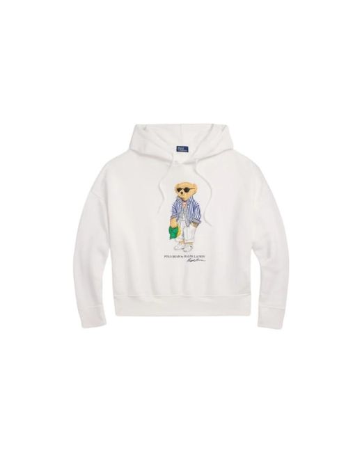 Hoodies Polo Ralph Lauren de color White