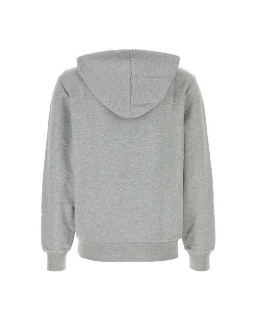 A.P.C. Hoodies & Sweatvesten ,Grijs ,Katoen Comfortabele Grijze Katoenen Sweatshirt in het Gray voor heren
