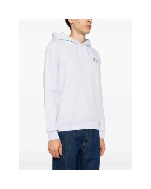 Hoodies di A.P.C. in White da Uomo