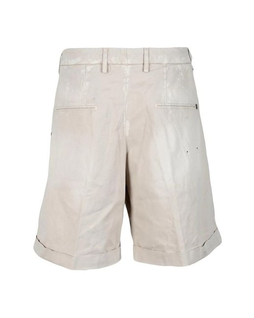 Dondup Gray Casual Shorts for men