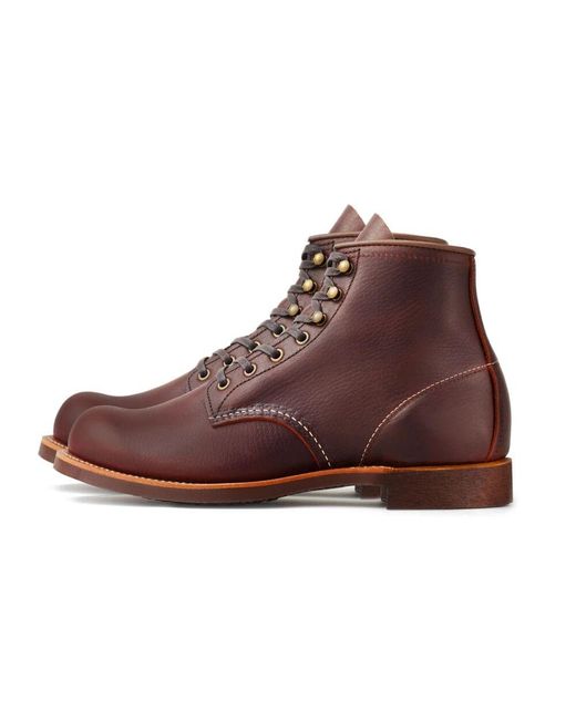 Red Wing Brown Lace-Up Boots for men