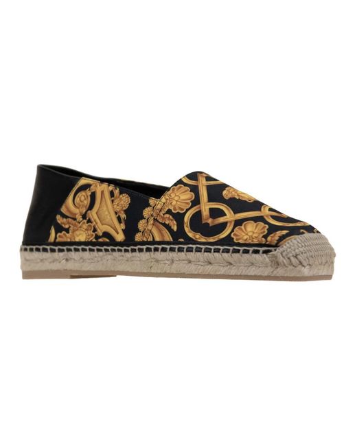 Versace Black Espadrilles for men