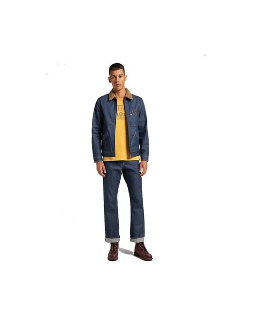 91b veste sec Lee Jeans pour homme en coloris Blue