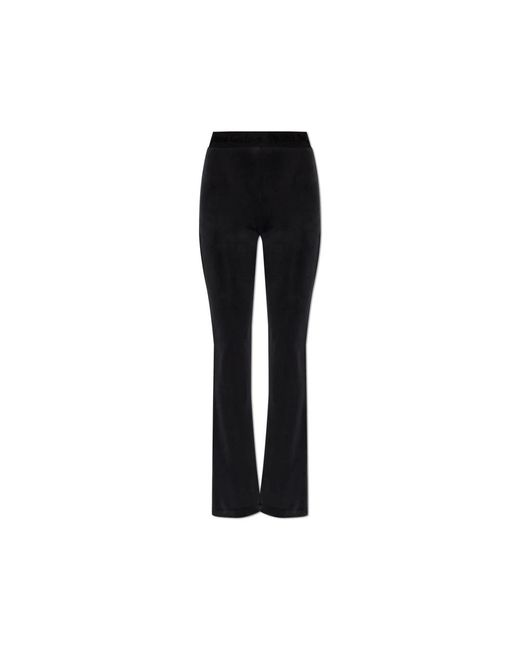 Wide Trousers Versace Jeans Couture de color Black