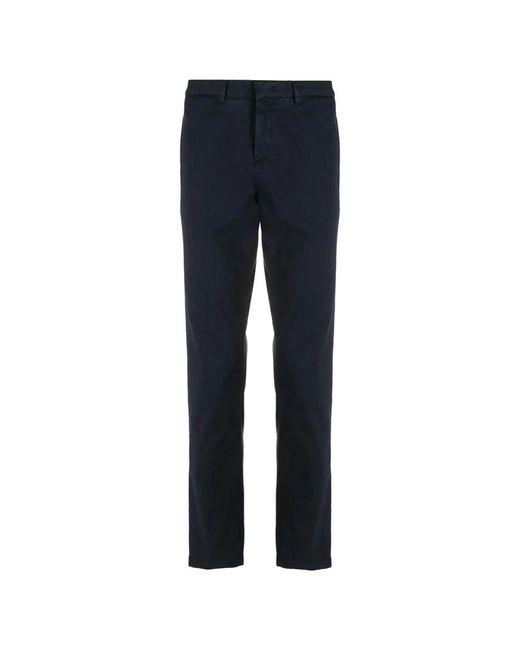 PT01 Blue Slim-Fit Trousers for men