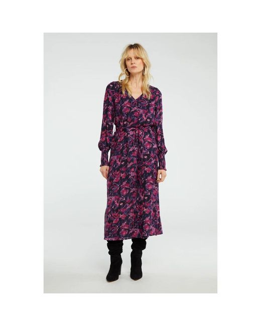 Maxi Dresses FABIENNE CHAPOT de color Purple
