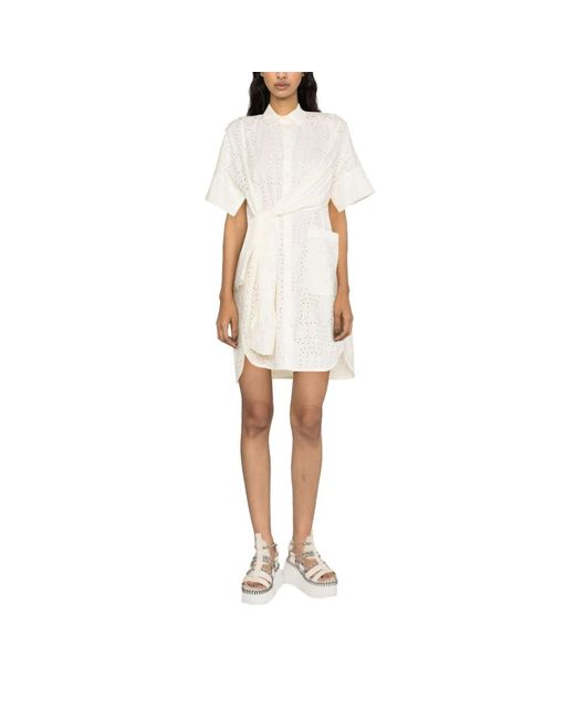Shirt Dresses di Henrik Vibskov in White