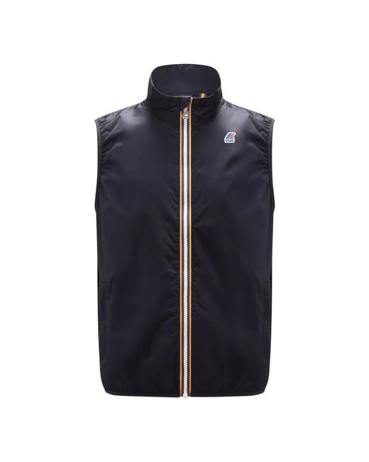 Vests K-Way de hombre de color Blue