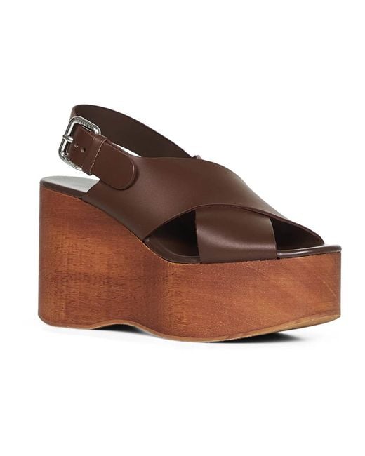 Weekend by Maxmara Brown Wedges