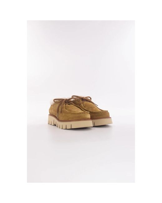 Pedro Garcia Natural Perry Phat Laced Sneaker