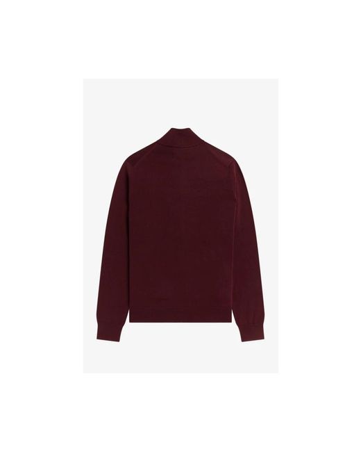 Fred Perry Red Zip-Throughs for men