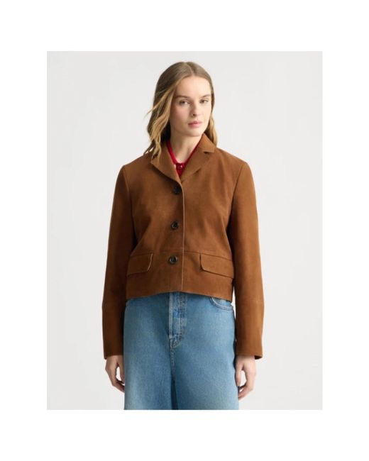 Light Jackets Liu Jo de color Brown