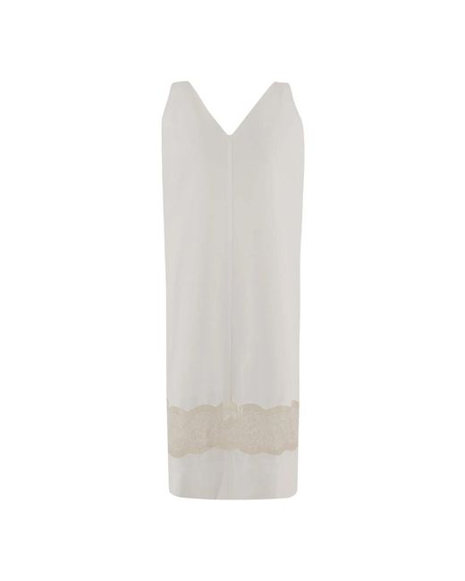 Carven White Midi Dresses