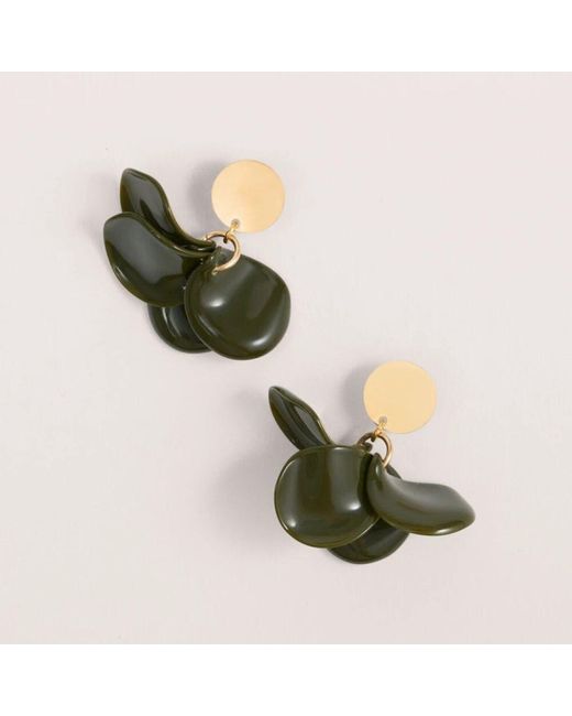 Earrings di Malababa in Green
