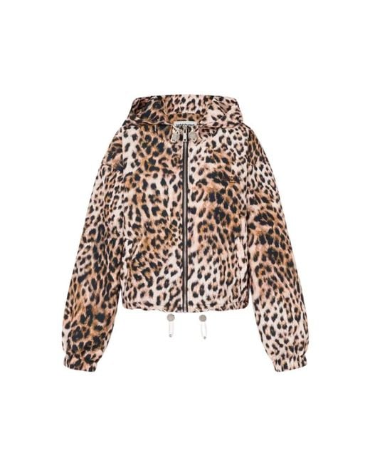Moschino Brown Bomber Jackets